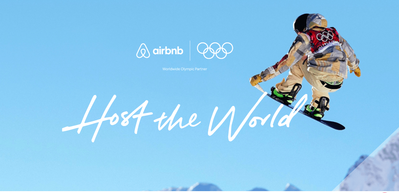 Airbnb - Official Partner, Olympic Sponsors